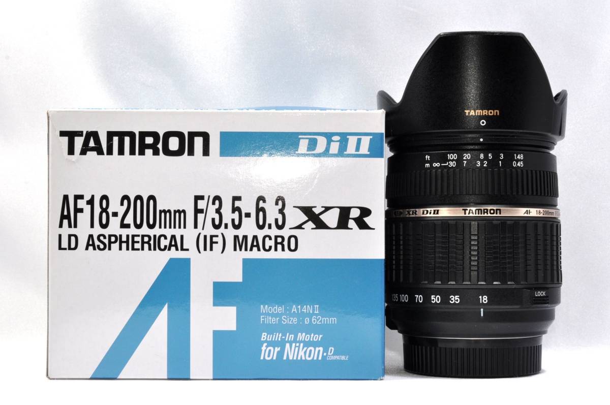 タムロン TAMRON AF 18-200mm F3.5-6.3 XR DI II LD ASPHERICAL MACRO 