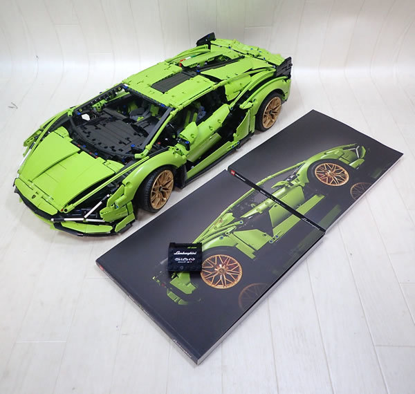 レゴ テクニック ランボルギーニ シアン LEGO Lamborghini 42115 現状品