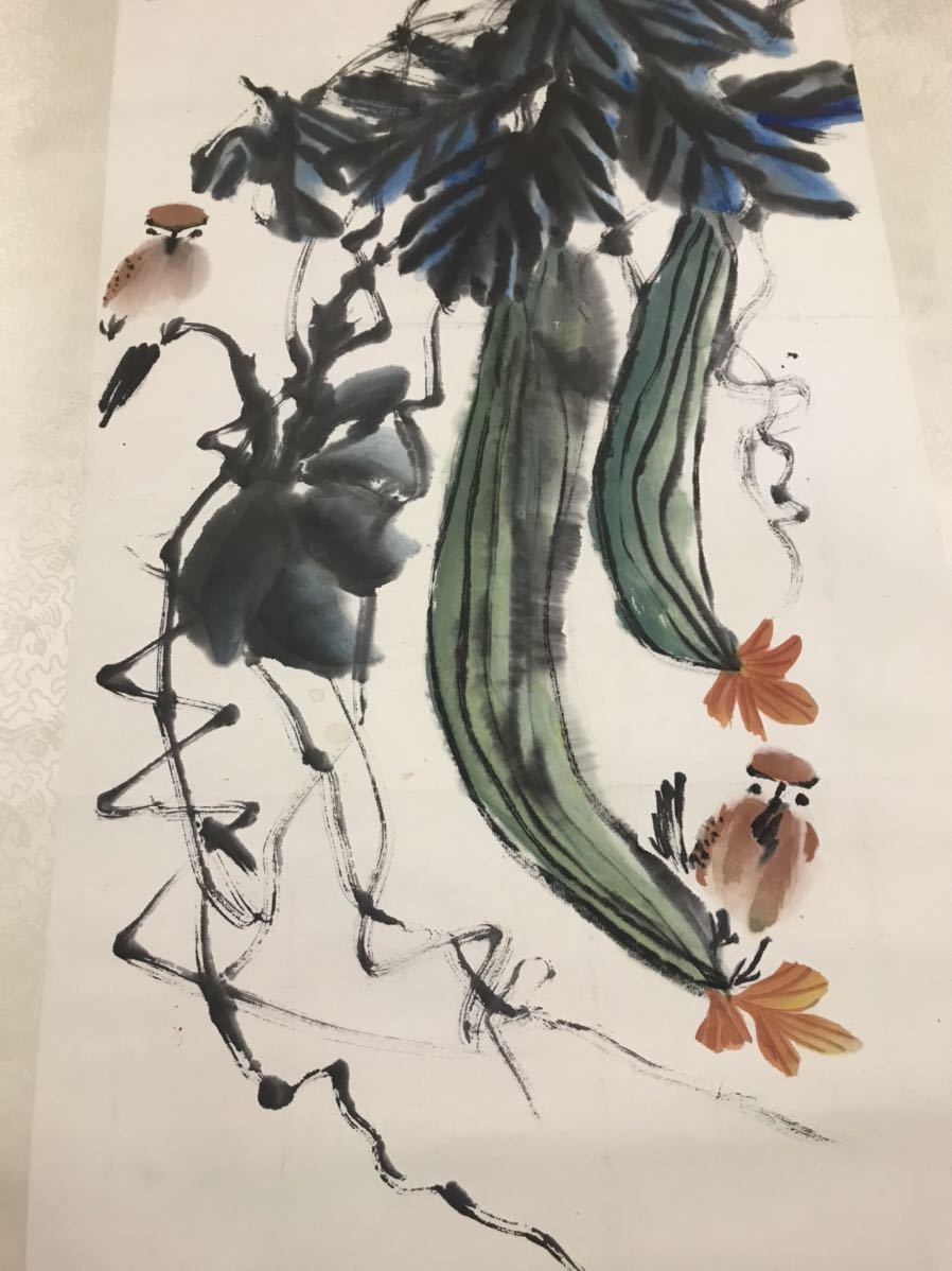 中国美術 掛軸 掛け軸 書画 絵画 手描き 四尺 林風眠 風景画 風景図