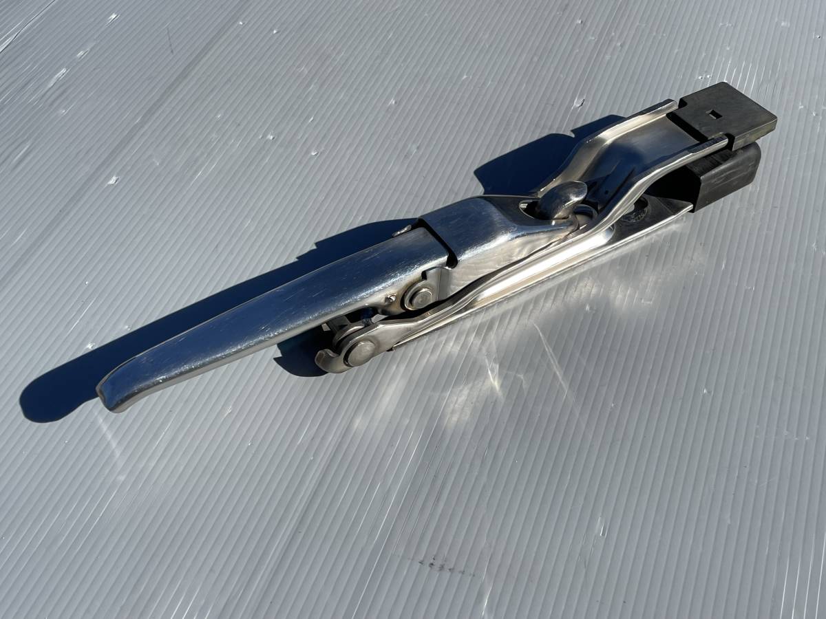 エビカン★ウィング用★ステンレス製★1点★バネカン★エビ金ハンドル★デコトラ★ウス85E