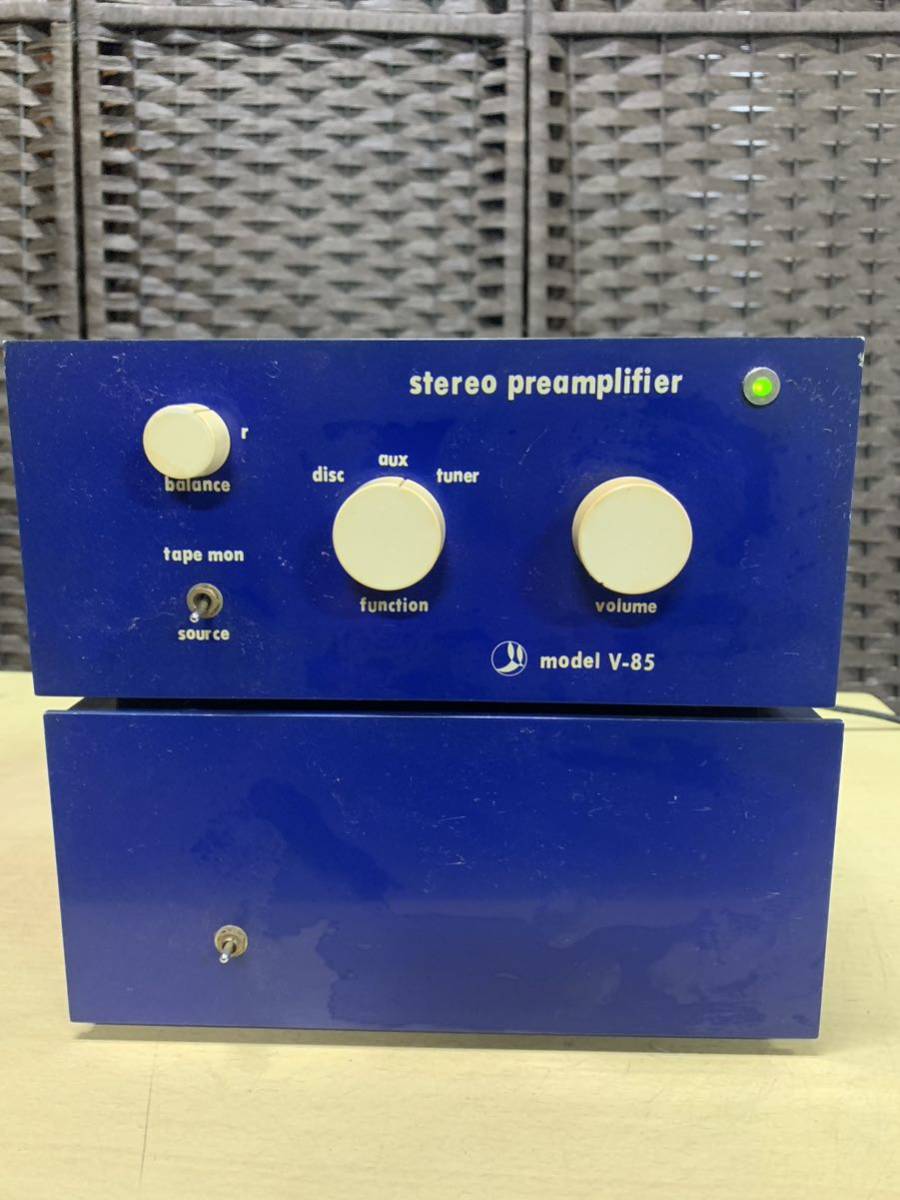 長谷川工房　プリアンプ　V-85 現状品 長谷川工房 プリアンプ V-85 プリアンプ□□025835001□□ 現状品 025835001