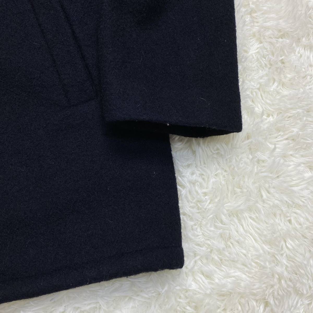 1円【情熱の赤】美品 J.PRESS ジェイプレス M-L相当 Pコート