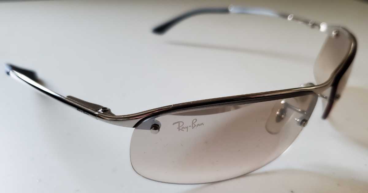 ☆Ray Ban/名作レイバントップバーRB3183 003/8Z シルバーRM0433 新品