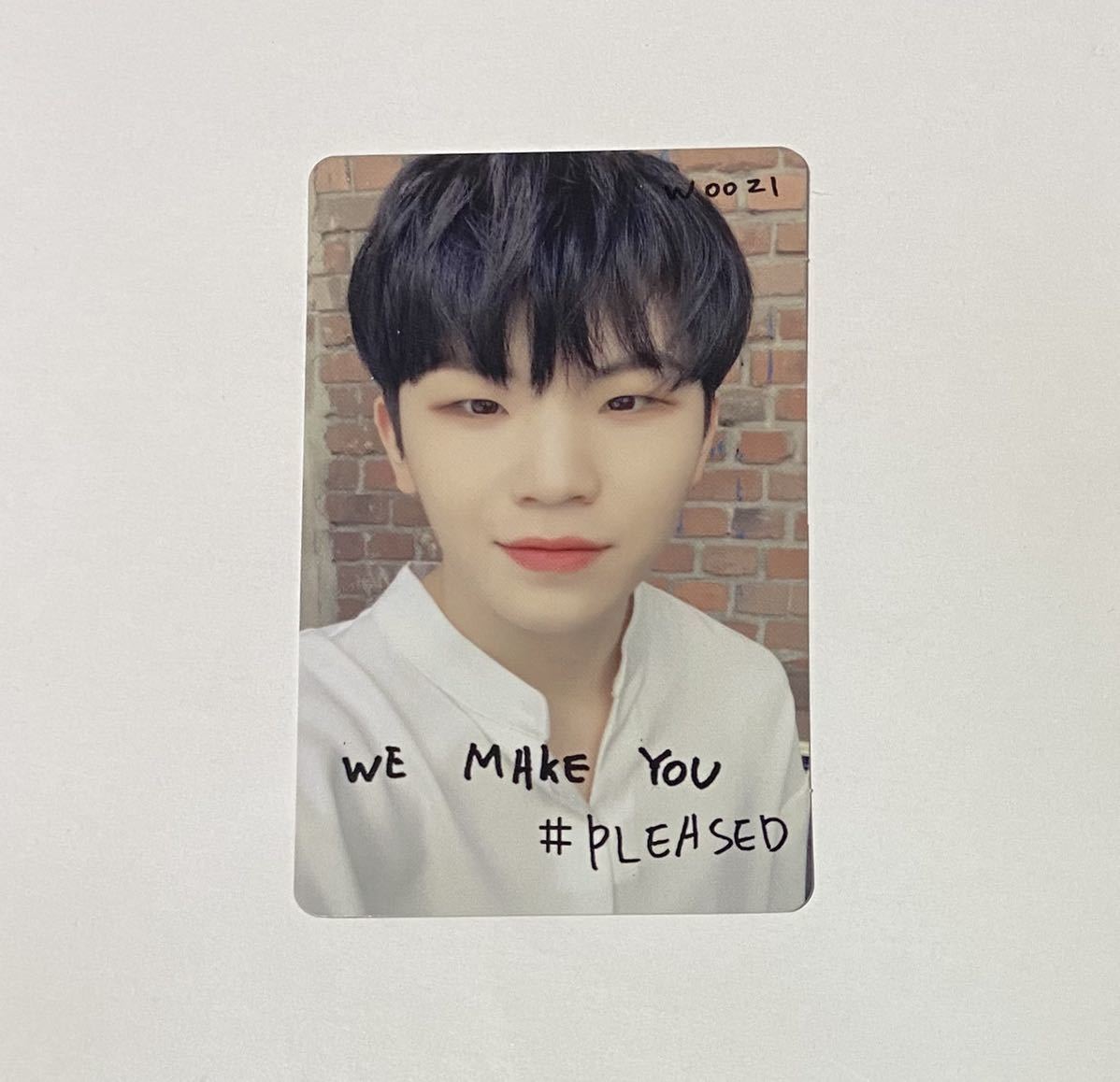 SEVENTEEN ウジ WE MAKE YOU 初回限定盤B B盤 トレカ WOOZI Photocard