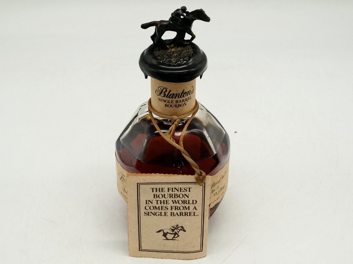 ブラントン シングルバレル Blanton's 未開栓 750ml 古酒 Sunset