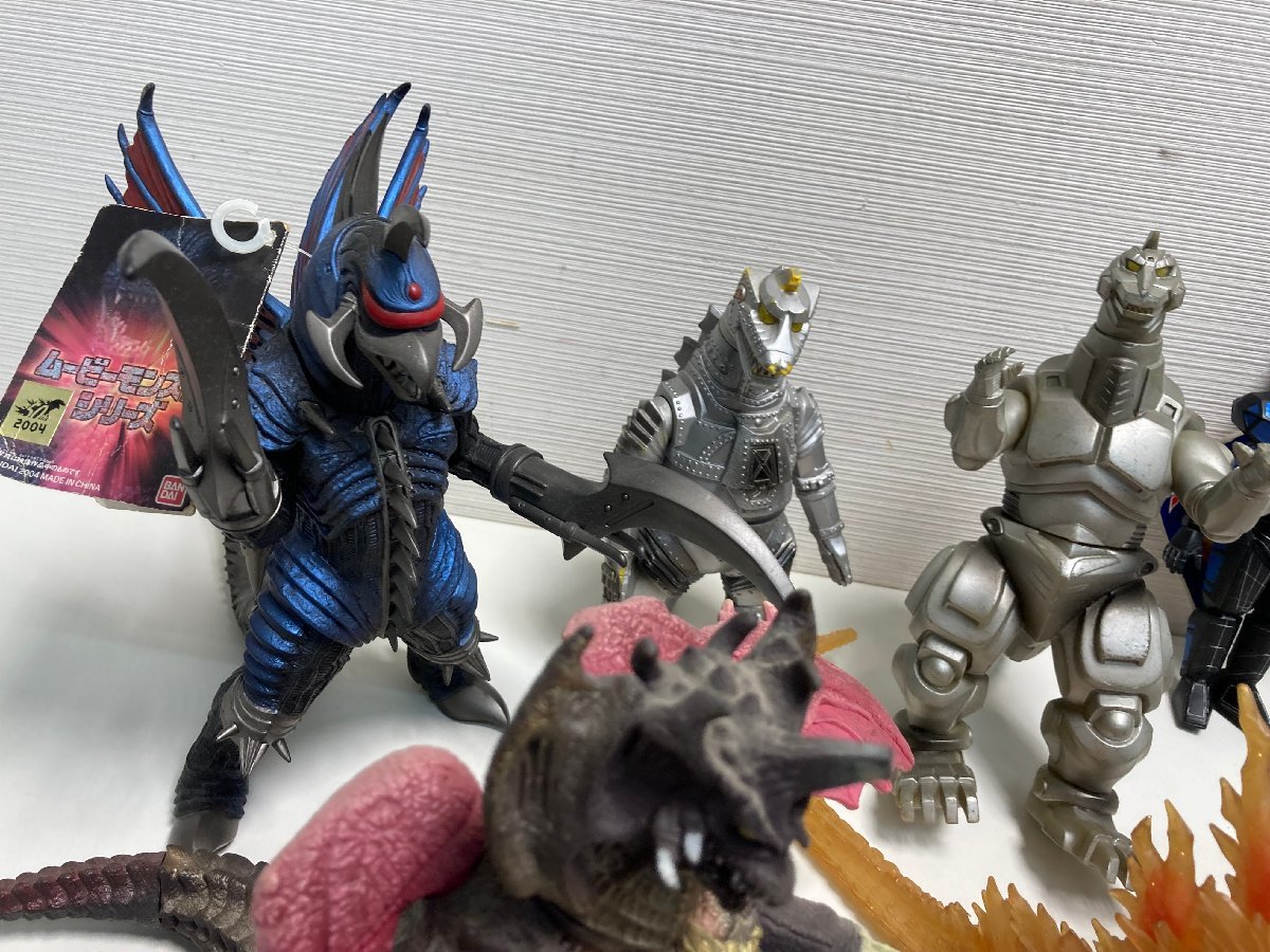 ☆32-3123】□中古□BANDAI ゴジラシリーズ ガメラシリーズ モスラ