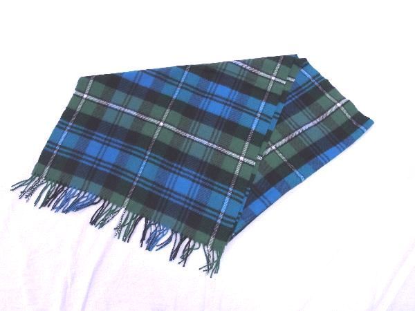 1円 美品 ジョンストンズ カシミヤ100％ ストール EJ288 5384美品