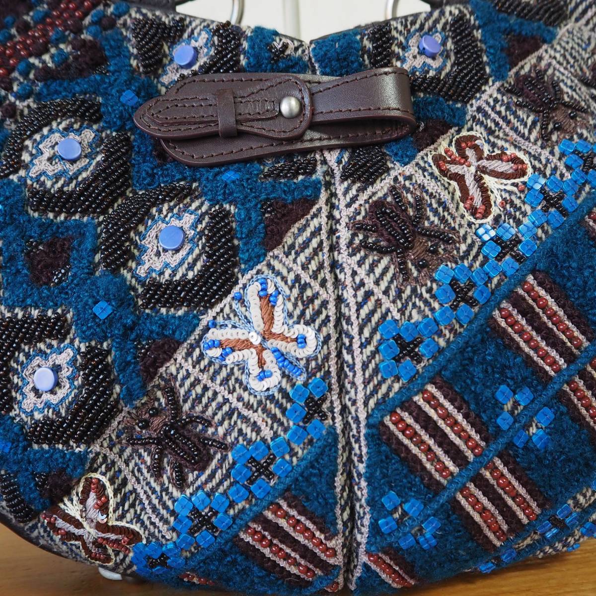 JAMIN PUECH (ジャマンピュエッシュ) Jamin - ビーズ刺繍ハンドバッグ 