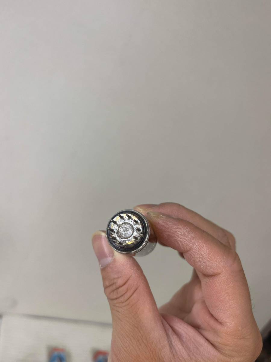 TELEFUNKEN ECC83 リブプレート 2本 測定データあり ダイヤマークあり