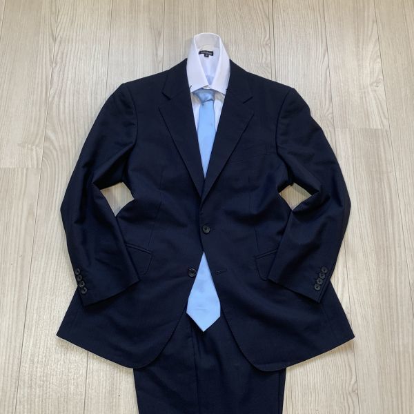 BURBERRY LONDON】 バーバリー ロンドン AB5（Lサイズ程度） ネイビー