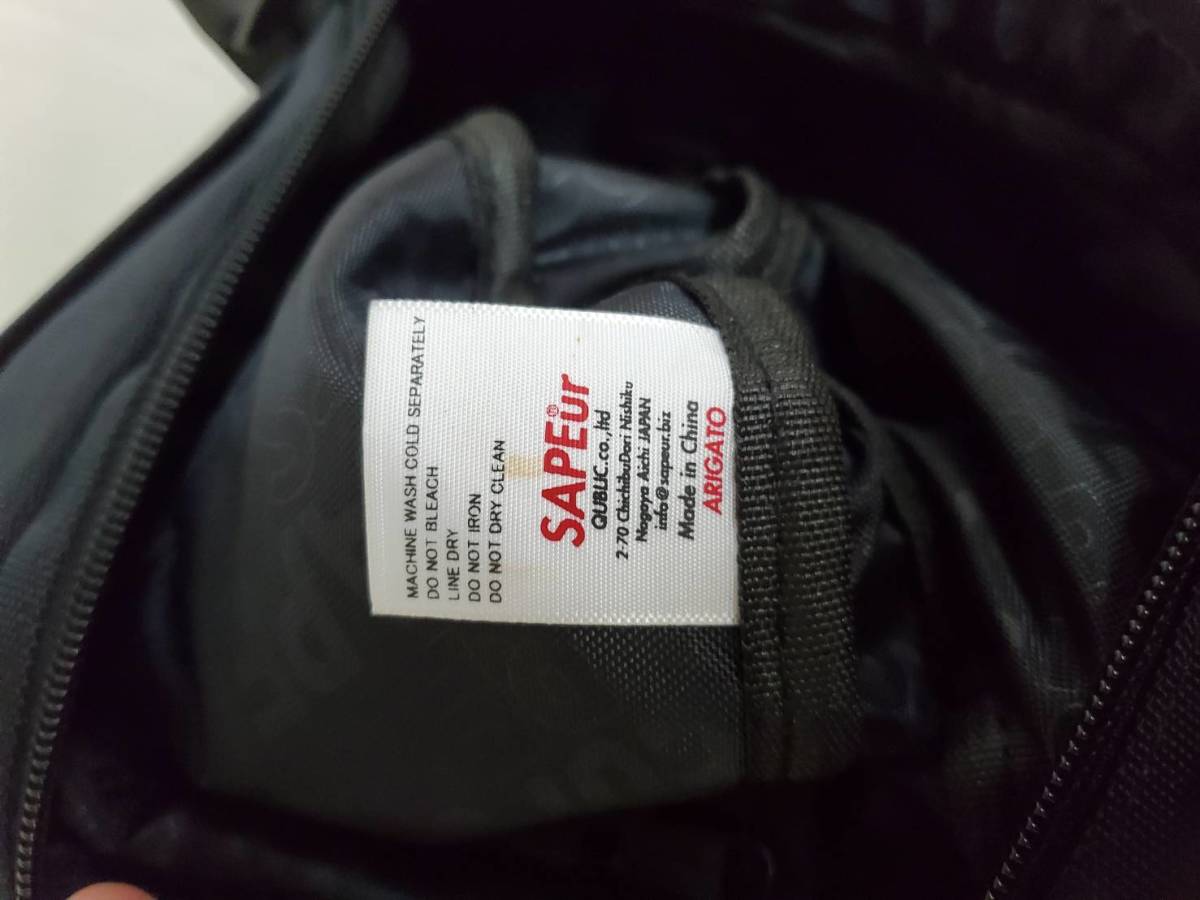 137T171☆sapeur サプール ショルダーバッグ ☆ジャンク品