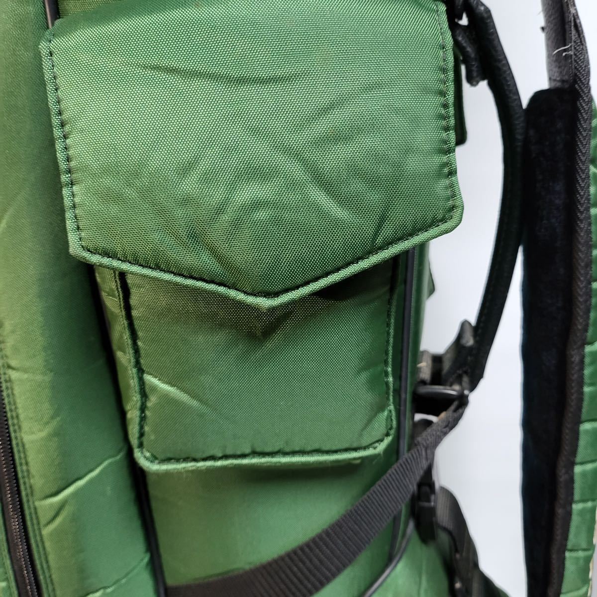 美品◇◇ brand◇◇パーリーゲイツ キャディバック モスグリーン