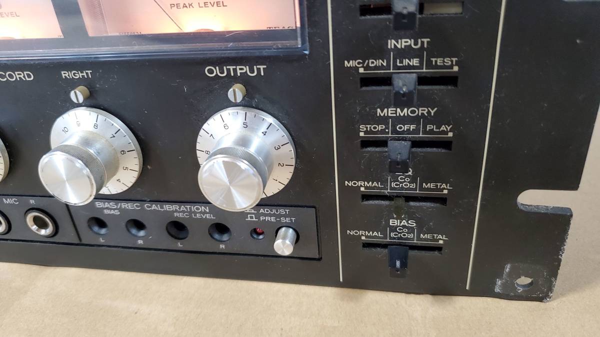 TEAC ティアック C-3X 3ヘッドシングルカセットデッキ ジャンク TEAC カセットデッキ ティアック C-3 (ジャンク品) 公式通販 ジャンク