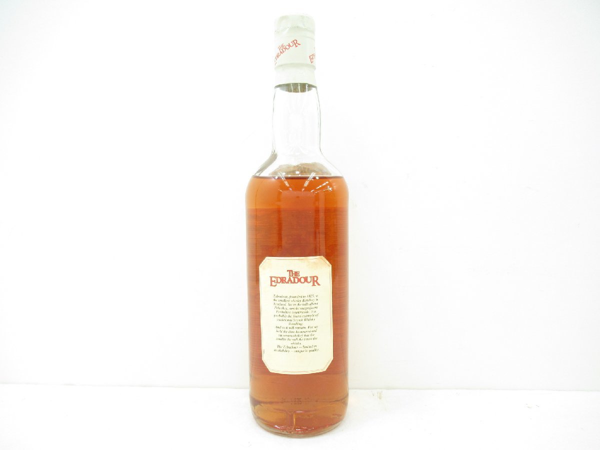 古酒 1円~スタート THE EDRADOUR エドラダワー 10年 旧ボトル シングル 