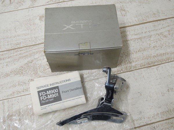 定番，限定SALE K 箱入 シマノXTR M900 Fディレイラー &Phi;31.8 //K558(フロントディレイラー)｜売買されたオークション情報、yahooの商品情報をアーカイブ公開 - オークファン フロントディレイラー