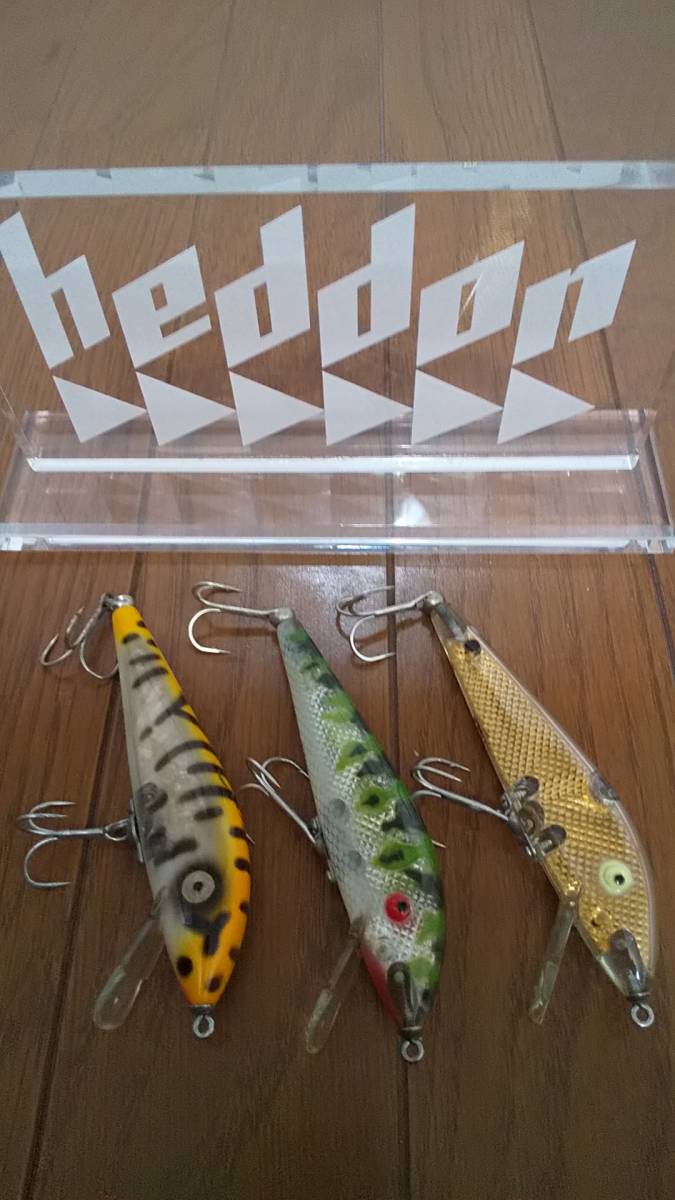 heddon magnum tiger3本+アクリルディスプレイ 検）ヘドン fenwick zeal ザウルス