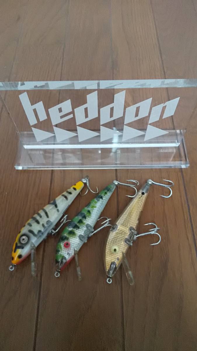 heddon magnum tiger3本+アクリルディスプレイ 検）ヘドン fenwick zeal ザウルス
