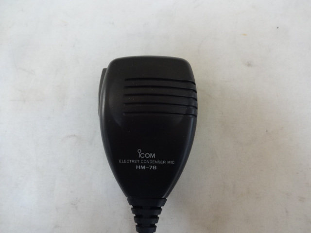 ◆未使用品◆iCOM◆ハンドマイク◆HM-78◆モジュラー型◆77