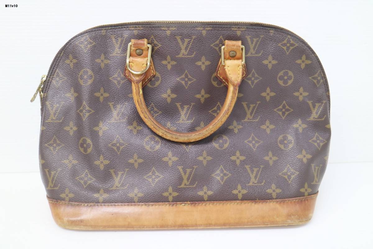 ◯佐川80サイズ M11v10 ルイヴィトン LOUISVUITTON BA0926 M51130 ハンドバッグ モノグラム アルマ ファスナー・底破れあり スピーディ 公式サイト ルイヴィトン 佐川急便(ベルト・サスペンダー|バッグ・小物 ホームページ|ルイ・ヴィトン レディース