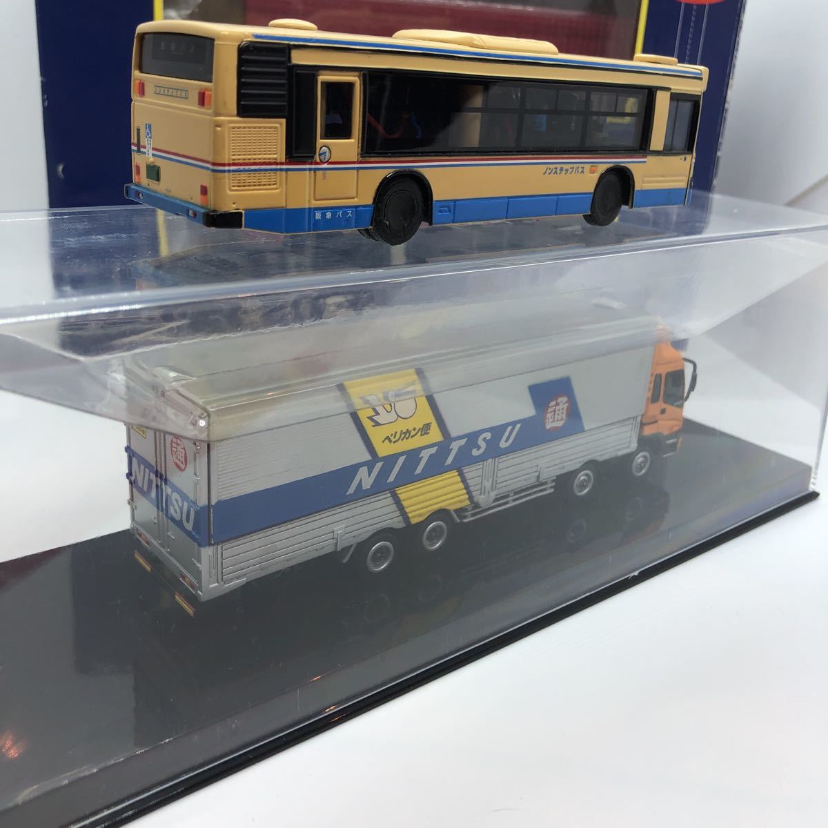HOスケール 1/80 RCトラック49MHz 京商 日野プロフィア 海コン