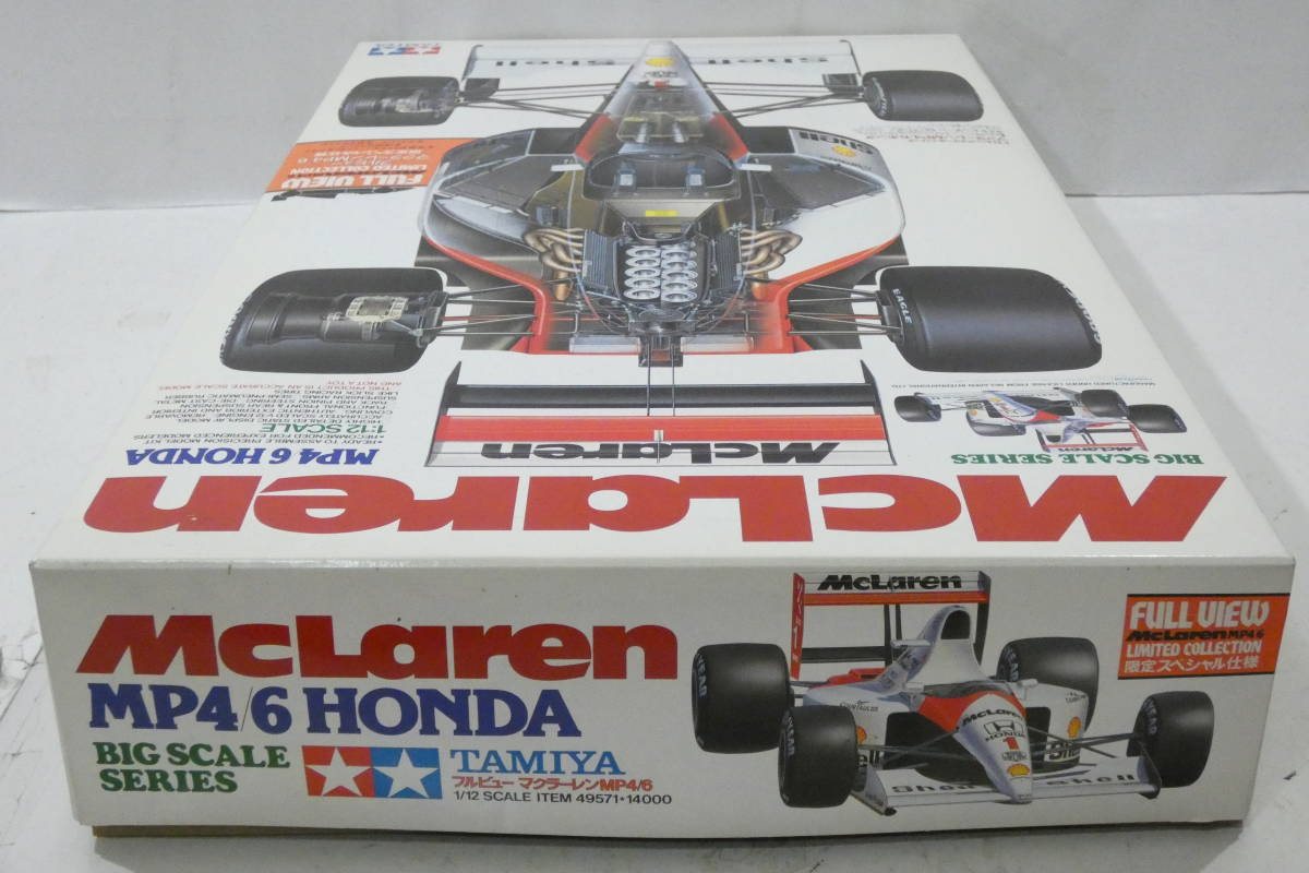 3306T/タミヤ 1/12 フルビュー マクラーレン MP4/6 ホンダ 限定 