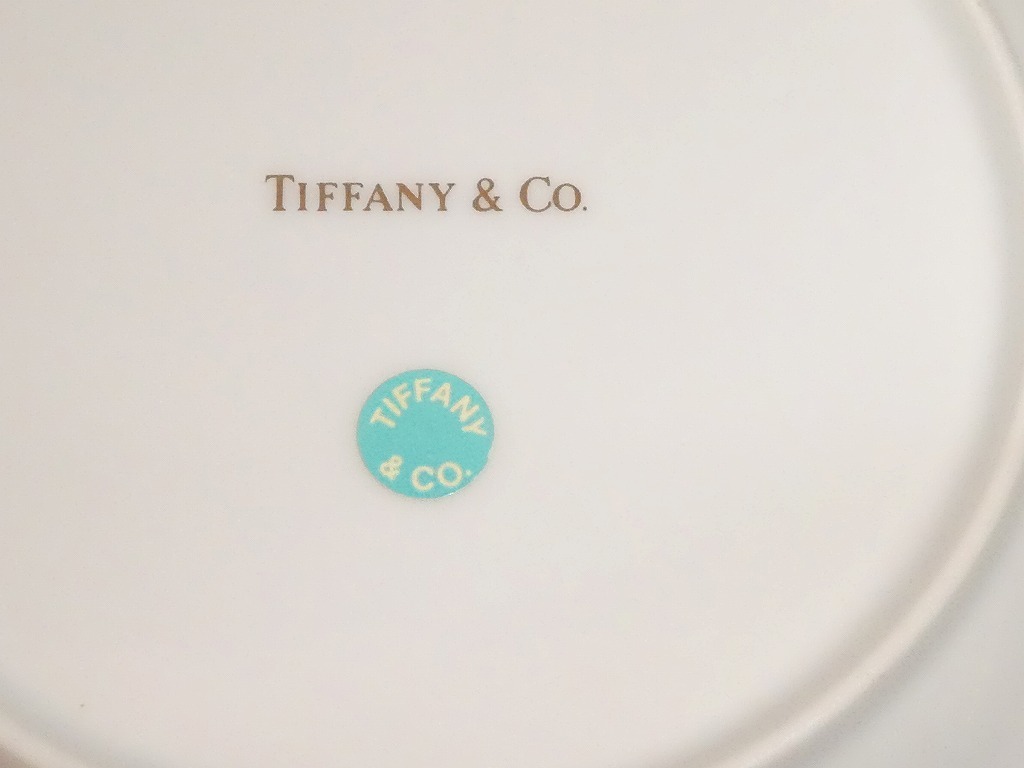 ☆TIFFANY ティファニー ダンシングT 16.5㎝ ケーキ皿 プレート皿 5枚