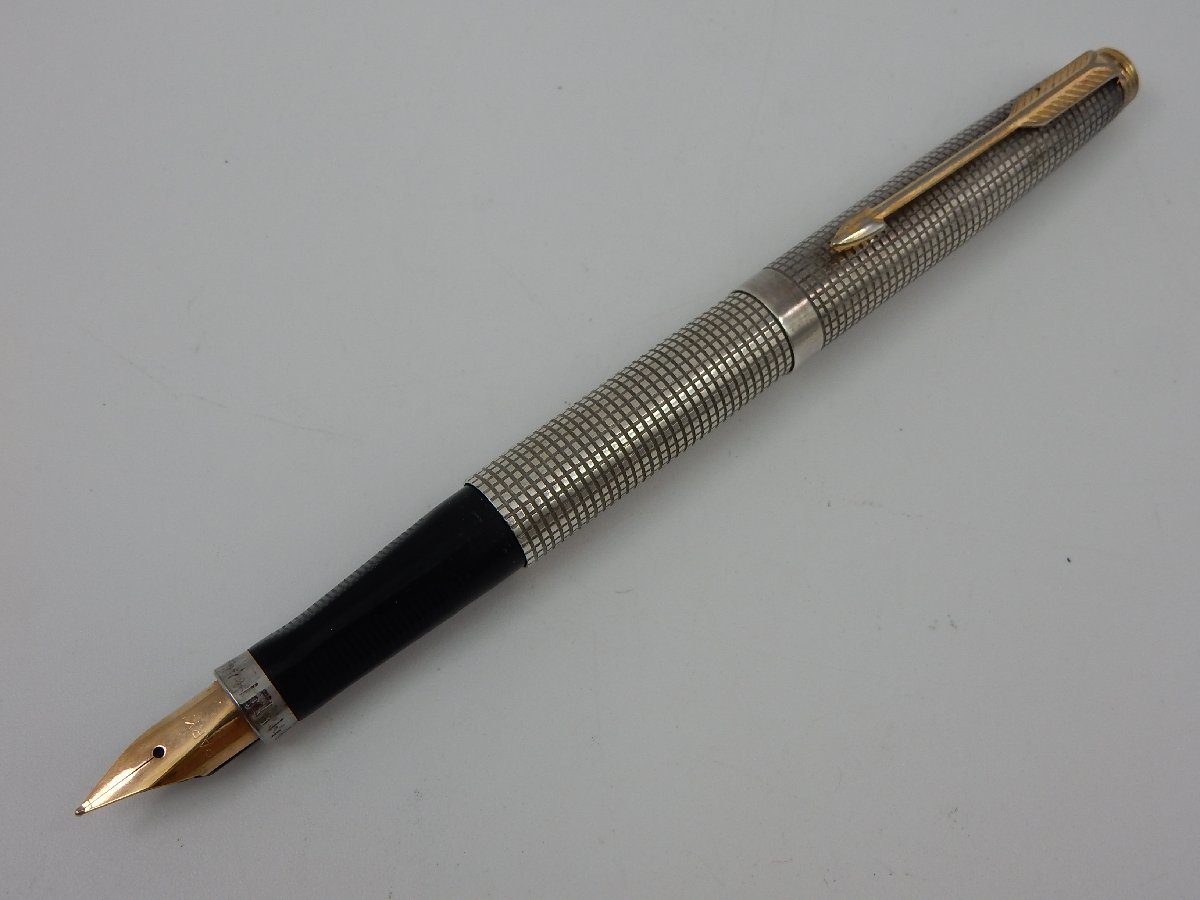 スターリングシルバー 万年筆 パーカー PARKER 14K ペン先 ペン先14K