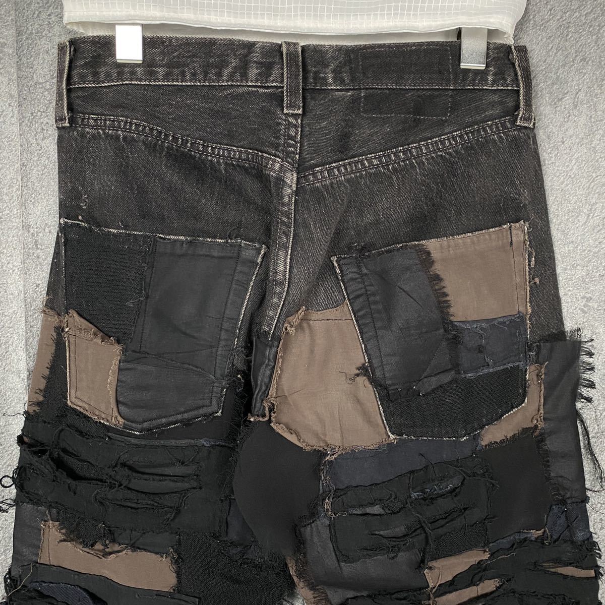 名作 NOiSE CRAFT Levi's 501 リメイク クラストパンツ デニム ノイズ