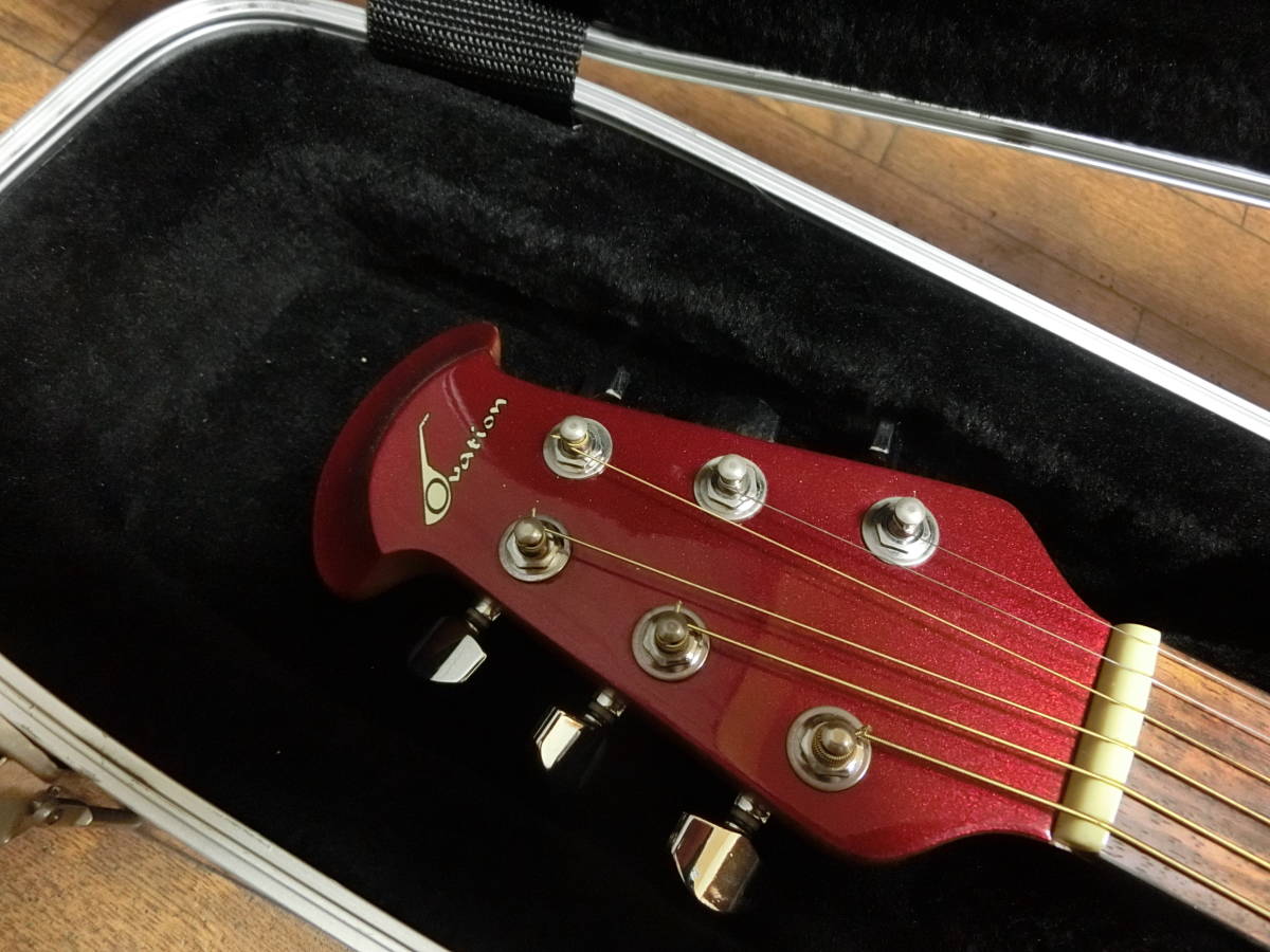 d*2様 Ovation アコースティックギター ハードケース付き d*2様 Ovation アコースティックギター ハードケース付き