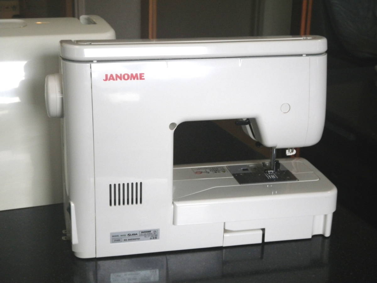 超美品！ ジャノメ EQULE 4850コンピュータミシン 革 ジーンズ等 
