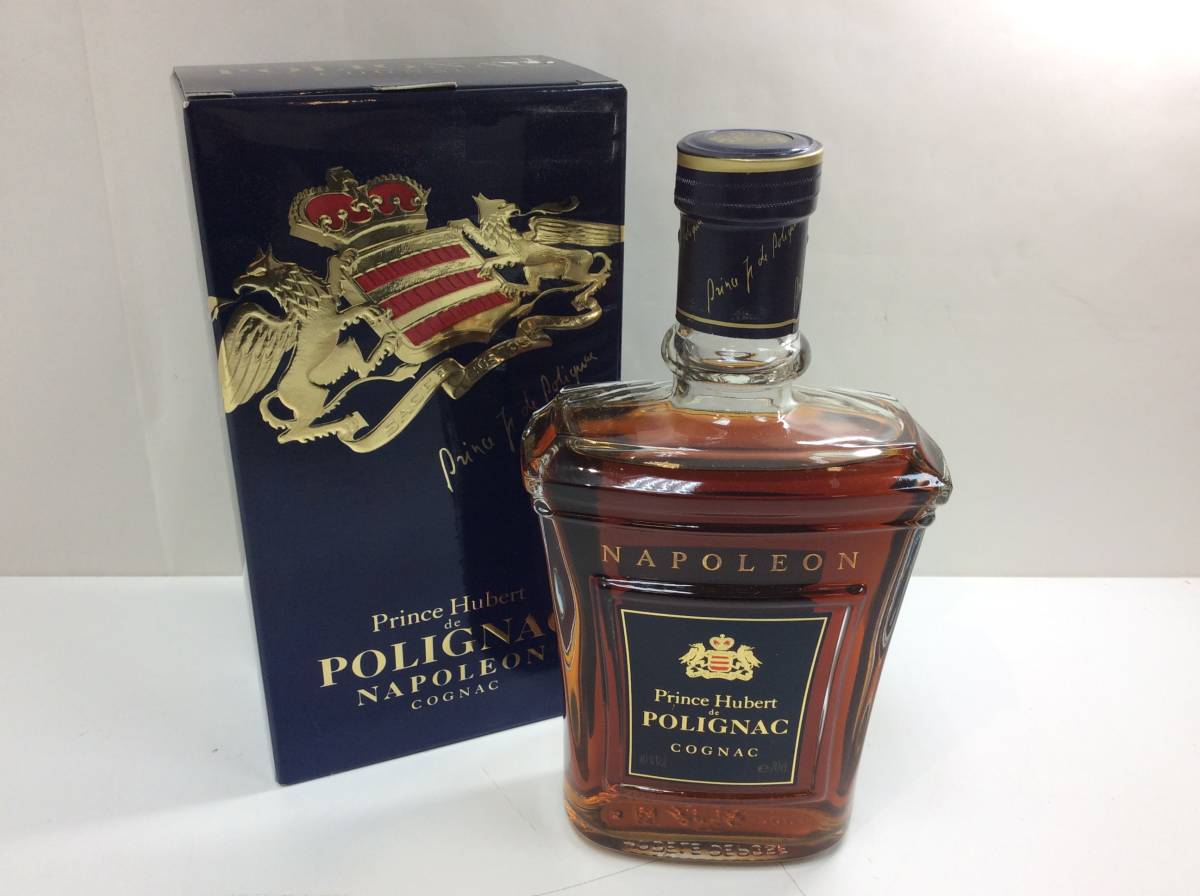 1956 未開栓 Prince Hubert de POLIGNAC NAPOLEON COGNAC 700ml 1956 未開栓 Prince Hubert de POLIGNAC NAPOLEON COGNAC 700ml