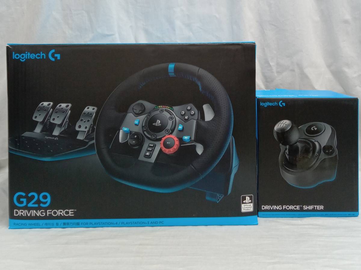 ジャンク 動作未確認 Logitech G29 DRIVING FORCE ロジテック 