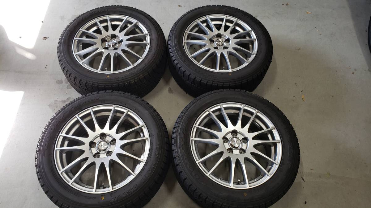1円スタート】GOODYEAR(グッドイヤー)スタッドレスタイヤ(205/55R16