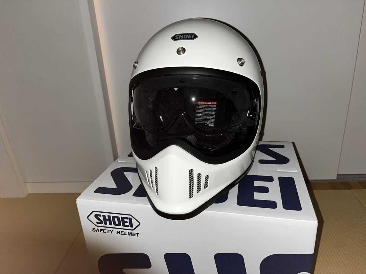 美品】SHOEI ショウエイ EX ZERO ホワイト Lサイズ 使用僅か