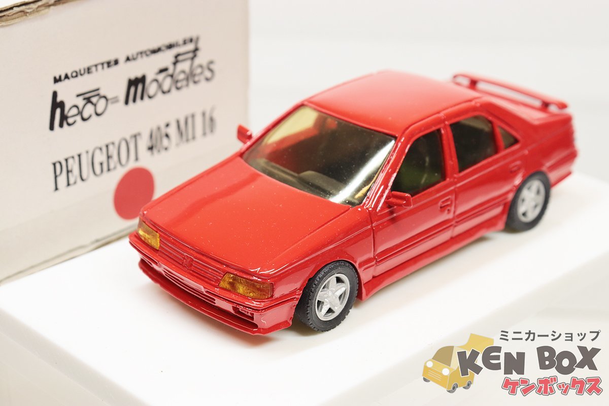 AT002 HECO MODELES 1/43ème Peugeot 405 MI 16 manque un retro EUR 149,99 - FR
