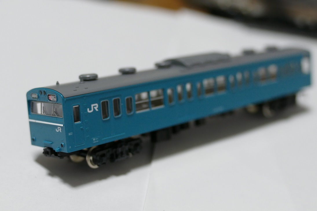 クハ103 ATC車 高運転台 スカイブルー KATO 103系 101系 JRマーク入