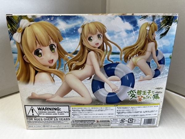 ▽【265】変態王子と笑わない猫。 小豆梓 水着 ver. 1/8 PVC塗装済み