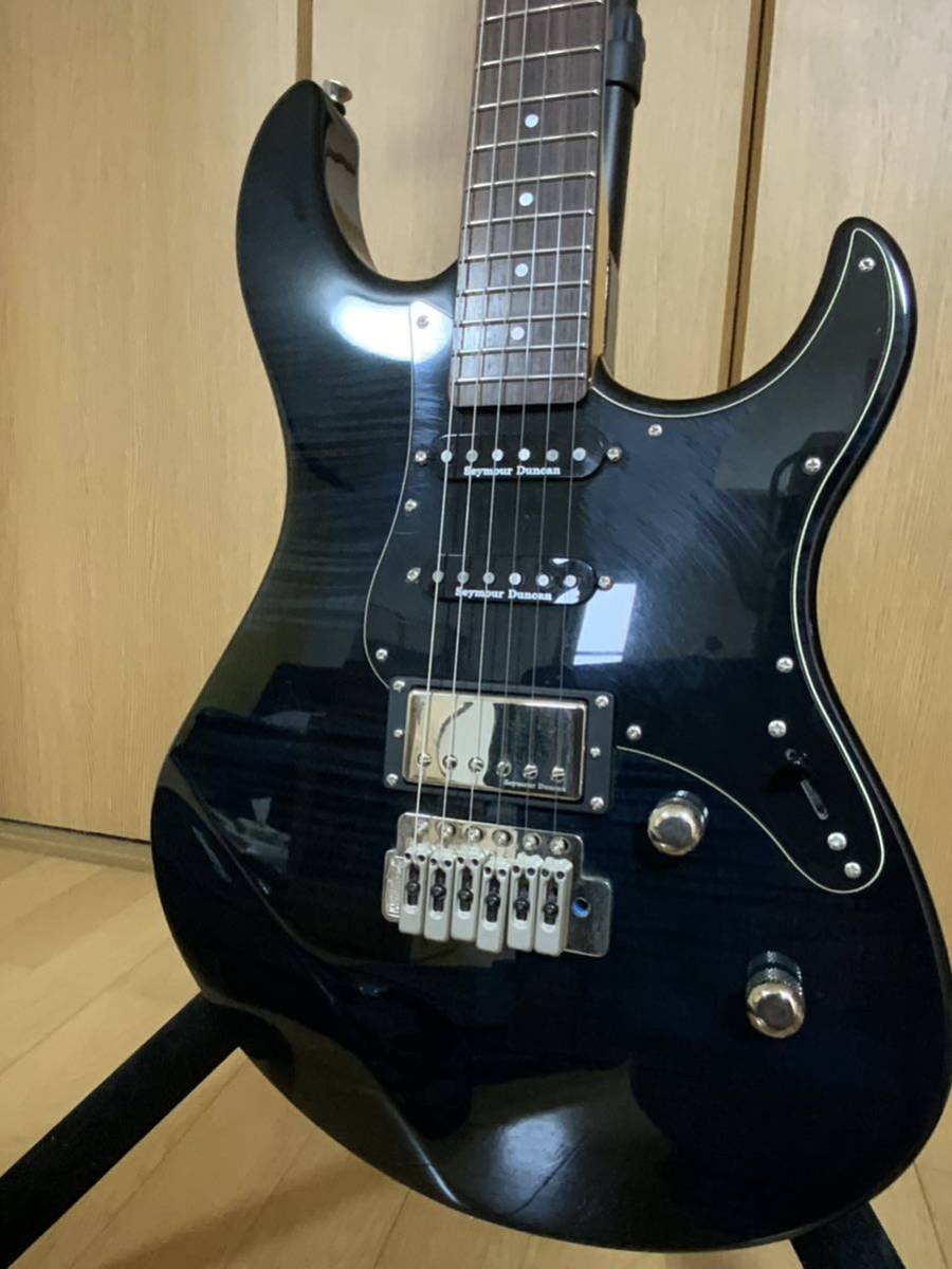 YAMAHA PACIFICA 612 VII FM TBL トランスルーセントブラック【ヤマハ 