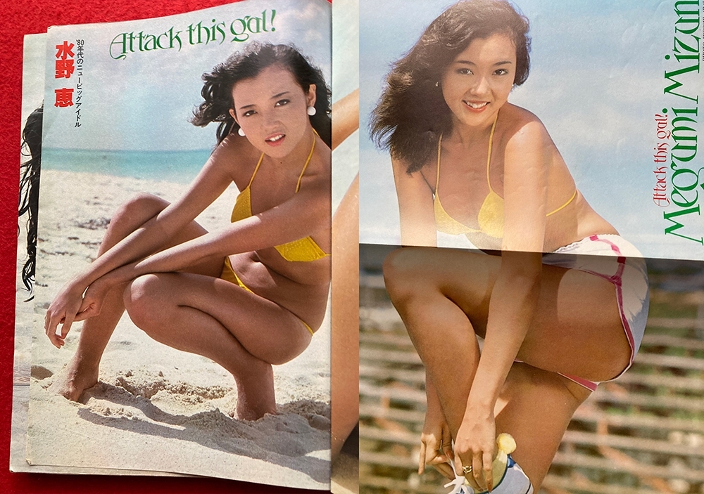 雑8【匿名発送/雑誌】週刊平凡パンチ1980年1月21日号/水野恵ピンナップ