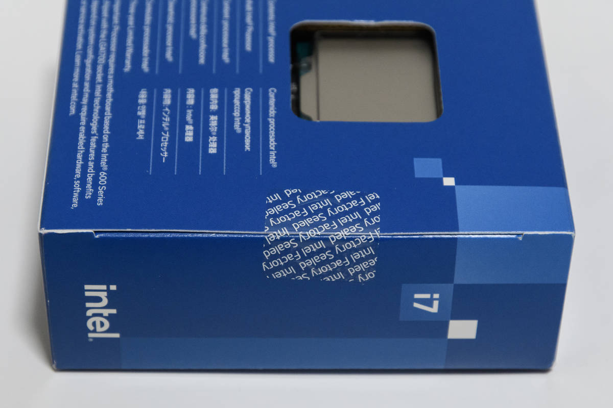 送料無料・即決】 Intel Core i7 12700K 未開封品