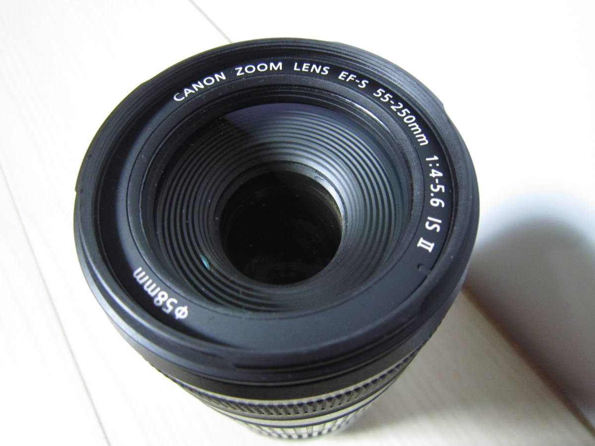 ☆美品☆ Canon キヤノン EF-S 55-250mm F4-5.6 IS II IS Canon