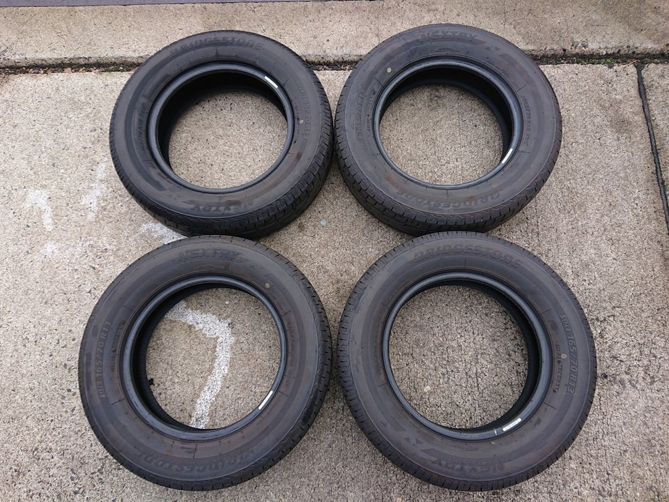 psi』 ブリヂストン ネクストリー 165/70R13(79S) 2020年製 ×2本 2021