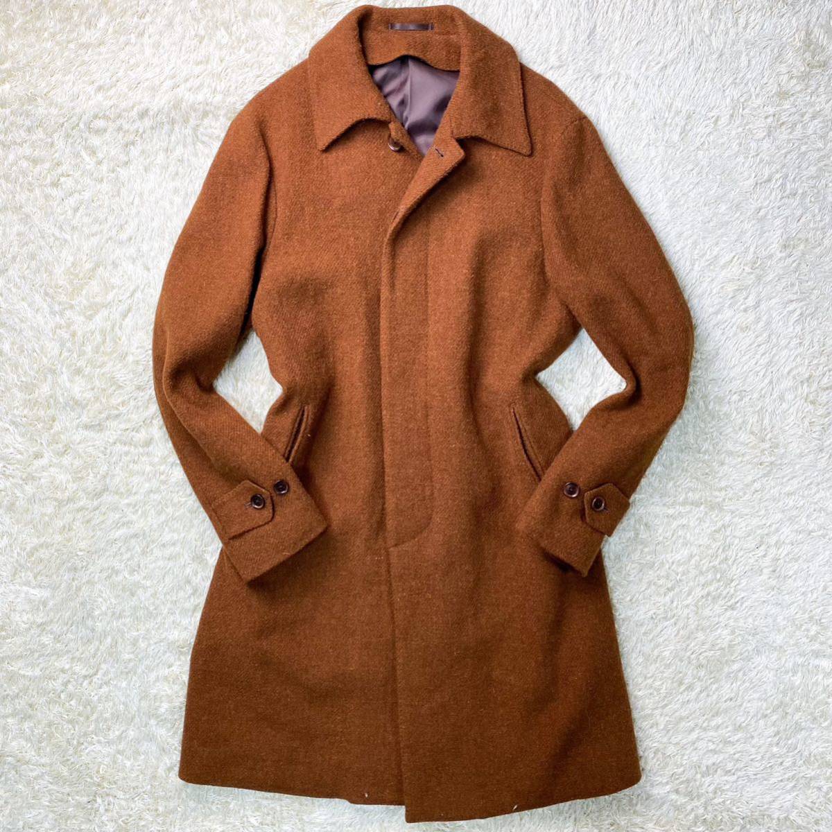 ハリスツイード【溢れ出る高級感】Harris Tweed ステンカラーコート