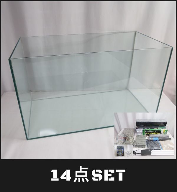 ■■＜中古品＞ジェックス 水槽 ／スタートSET Dual Clean 600その他数点有り＜幅600×奥行300×高さ360＞■■