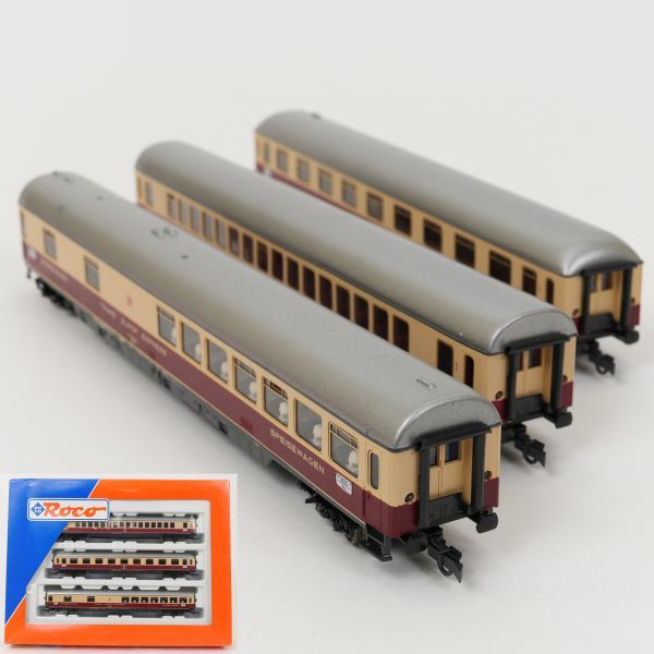 鉄道模型 ROCO 44120 HOゲージ TEE 客車 3両セット ロコ ドイツ 外国 
