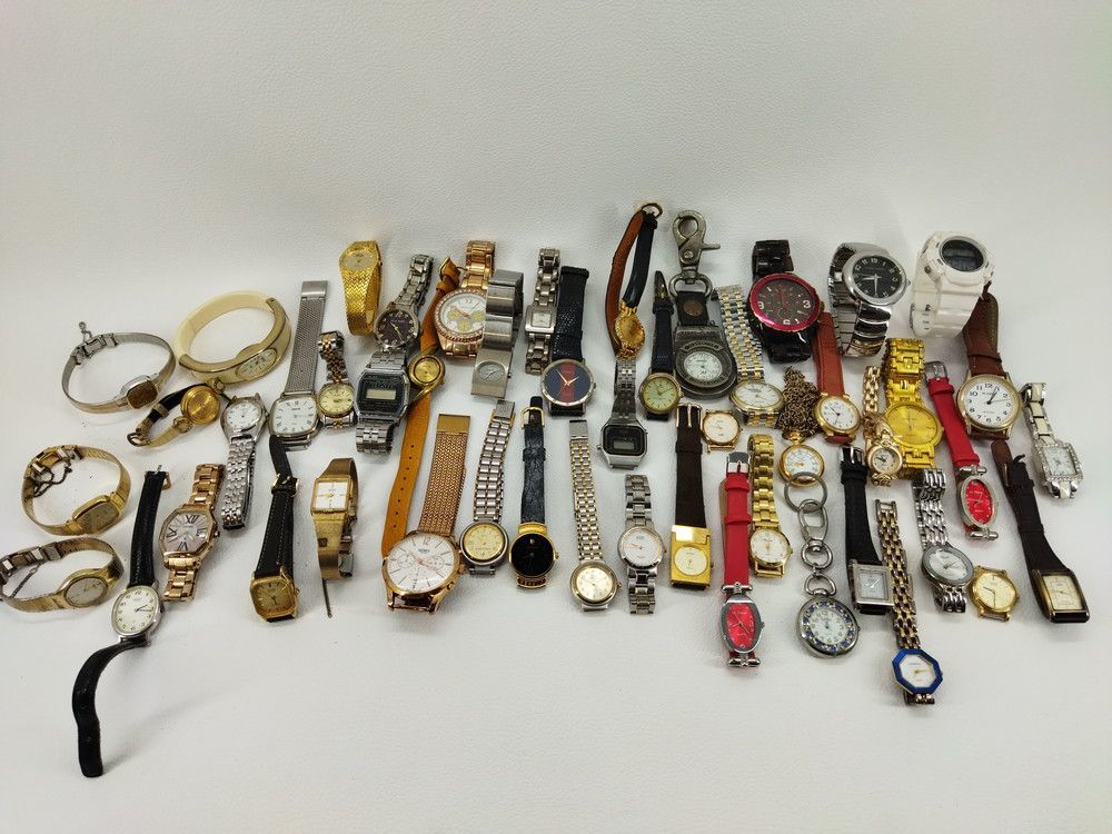 ジャンク・動作未確認品】時計50点 メンズ レディース クォーツ