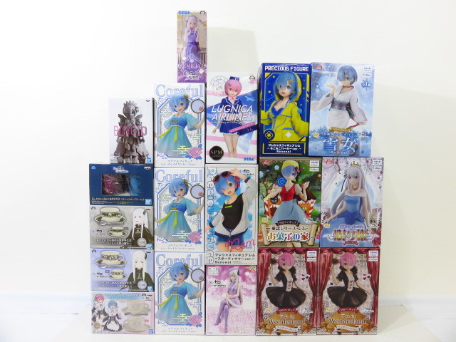 n9919k 【未開封】 Re:ゼロ プライズ景品 18種セット Coreful SSS 雪女