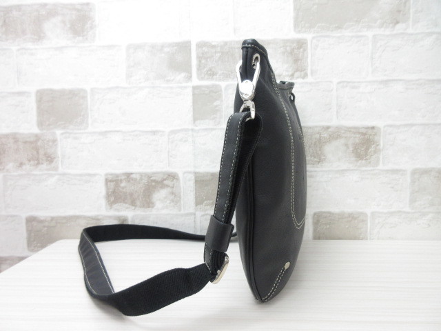 ロンシャン ショルダーバッグ LONGCHAMP ル レザー プリアージュ 極美