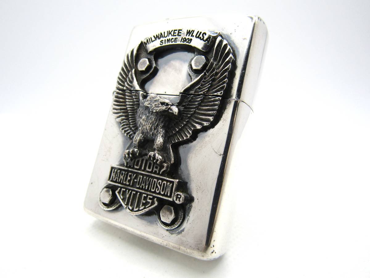 ハーレー Harley 白頭鷲 zippo ジッポ 1995年(Zippo)|売買され ハーレー Harley 白頭鷲 zippo ジッポ 1995年(Zippo)|売買され