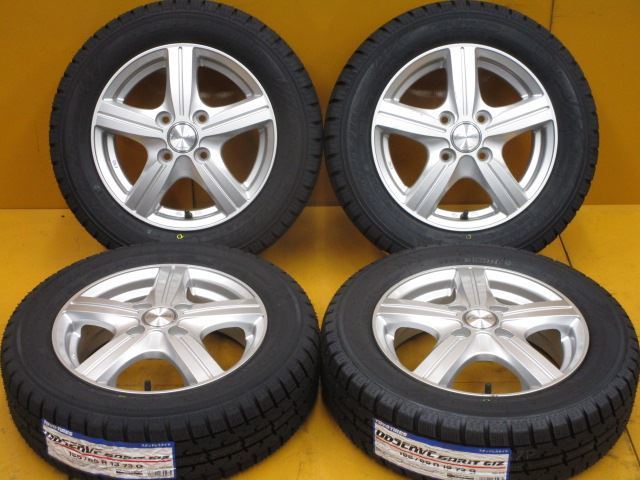 中古 ホイール 155⁄65r13 155⁄65R13 2022年 スタッドレス 4本セット